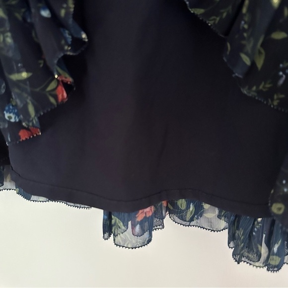 Joie Shima Floral Puff Sleeve Dress - Picture 7 of 9